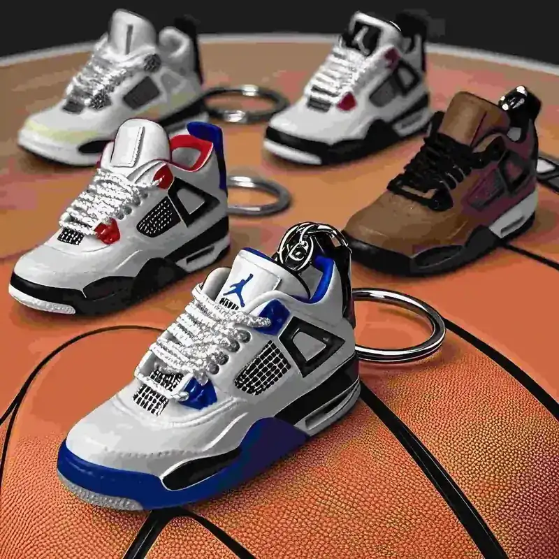 3D Mini Sneaker Keychain 1