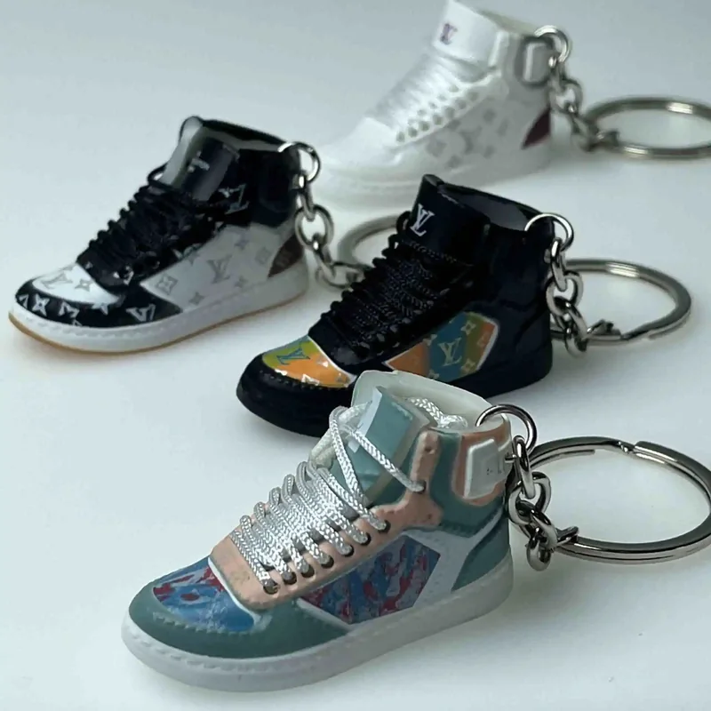 3D Mini Sneaker Keychain 5
